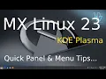 MX Linux 23 - KDE Plasma