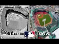 MLB Stadiums Then Now