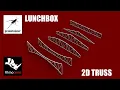 Various 2D Truss Lunchbox Grasshopper Tutorial