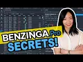 Benzinga Pro Tutorial - Penny Stock Runner Alerts Breaking News Trading SEC Filings Research