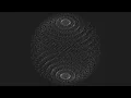 2D projection of a rotating 4D sphere