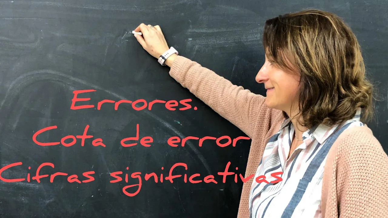 ERRORES. COTA DE ERROR.CIFRAS SIGNIFICATIVAS. ORDEN DE MAGNITUD. 4° ESO Y 1° BACHILLERATO