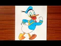 Download Lagu Hoe je Donald Duck stap voor stap tekent | Donald Duck tekenen, eenvoudig |