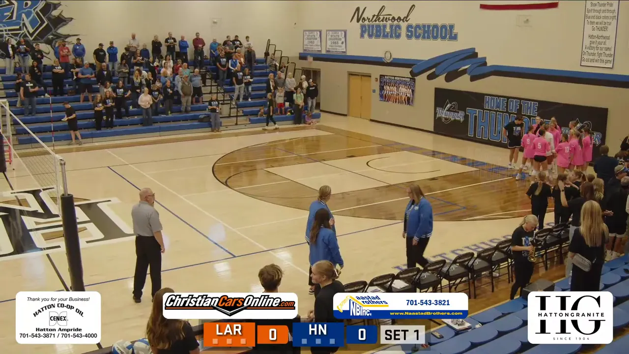 Larimore at Hatton-Northwood Volleyball | October 6, 2026 | KMAVideo Sports