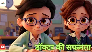 Doctor's Success -Moral Stories In Hindi | #cartoon #kids