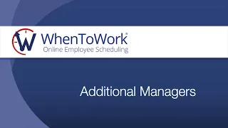 Additional Managers