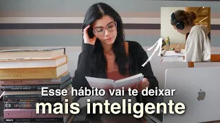 Como ter um glow up INTELECTUAL e ser mais INTELIGENTE? (carreira, estudos, leituras…)