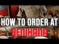 How To Order At Benihana