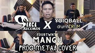 fourtwnty mangu prog metal cover by sanca records feat yoiqball drumndrum 