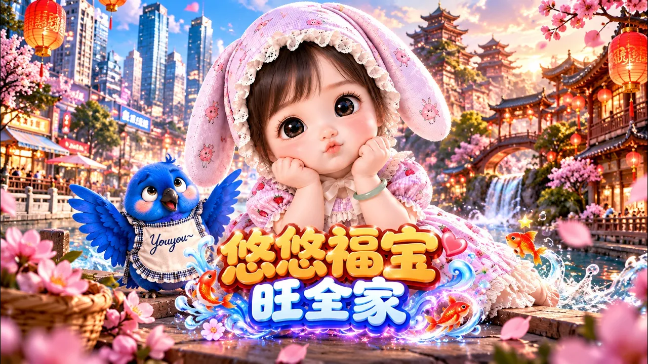 悠悠福宝旺全家