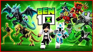1000 YOUTUBER MASUK KE PORTAL BEN10 DI MINECRAFT! SEMUA BERUBAH JADI DAJJAL ELIEN