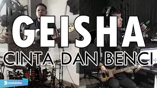 geisha cinta dan benci rock cover by sanca records