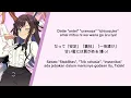 「Sub Indo」 "Good luck to me tomorrow" By Nanaokari