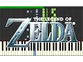 Hyrule Temple - Zelda II (Piano Tutorial, Synthesia)
