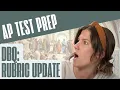 AP DBQ RUBRIC UPDATE