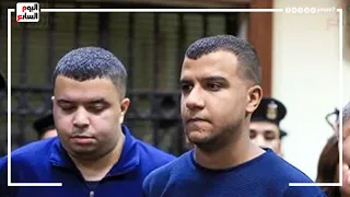 لحظة النطق بالحكم على عصام صاصا وشقيقه فى قضية تزوير توكيل دندنها