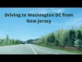 Driving to Washington Dc from New Jersey USA Travel Vlog Travelstuck