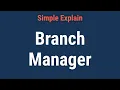 Branch Manager Definition Job Description and Salary