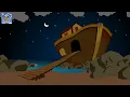 Τα ζώα πήγαν δυο μαζί - The Animals Went In Two by Two in Greek | Paidika Tragoudia Greek
