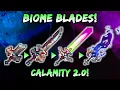 NEW Biome Blade Galaxia Showcase Crafting Tree Terraria Calamity Mod 2 0 Melee Class Loadouts