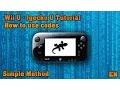 Wii U - Tutorial PATCHED How to use cheat codes