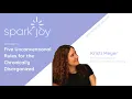 5 Unconventional Rules for the Chronically Disorganized w Kristi Meyer l KonMari l Spark Joy Ep 59