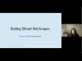 Building Efficient Web Scrapers Rust vs Python for Data Ingestion with Camille Owens