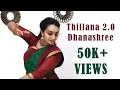 Lagu Thillana 2.0 - Dhanashree | Dance Cover by Swetha Sunil