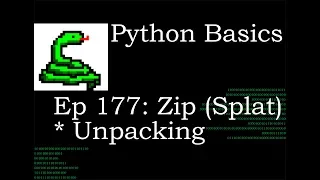 Python Basics Zip Unpacking
