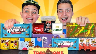 تجربة أشهر شوكولاتات العالم شوكولاتة دبي و مستر بيست صدمة 