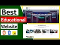 Build Responsive Multipage Educational Websites With HTML CSS JavaScript Full Responsive Site