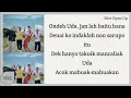Silet Open Up Tabola Bale Lyrics Karaoke 
