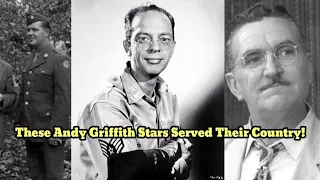 The Andy Griffith Show Stars Who Actually Served In The Military