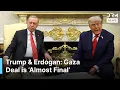 Download Lagu BREAKING: Trump Takes Reporters' Questions on Gaza War Deal With Turkish President Erdogan | AC1G