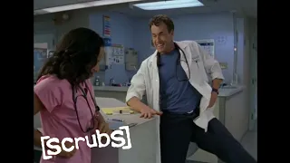 Dr Cox Screws Up His Back Scrubs
