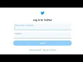 How to Create Twitter Login Page Using Html CSS HTML CSS projects for beginners in 2021