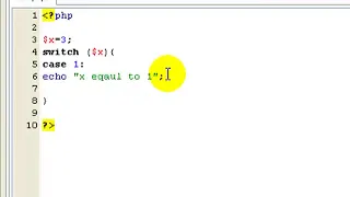 Lesson 13 Functions Switch in PHP