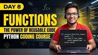 Python Day 8 Functions Explained with Examples Vidhya Gain