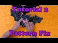 Batty the Bat Tutorial - New Fabric Extra Tips Pattern Update Thimble Art