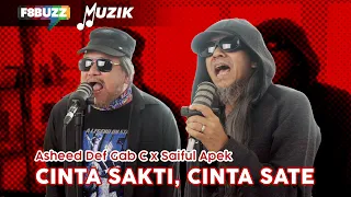 Download Asheed Def Gab C x Saiful Apek • CINTA SAKTI - CINTA SATE • F8Buzzkustik MP3