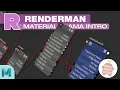 Renderman 24 MaterialX Lama Introduction Tutorial Maya