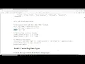 Python Programing - Data Type Conversion