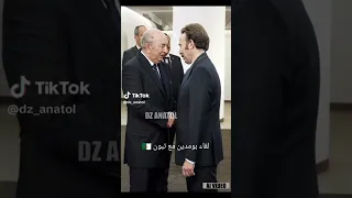 لقاء بومدين مع الرئيس تبون بالذكاء الاصطناعي 