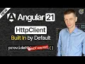 Lagu New in Angular 21: HttpClient Built In by Default — New Feature!