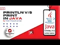 Println VS Print in Java Hindi Urdu Programming Eye
