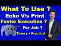 Echo Print Statement in PHP Echo or Print PHP Tutorial Web Development Tutorial in Hindi