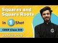 Square and Square Roots in One Shot Maths - Class 8th Umang Physics Wallah