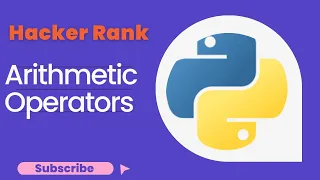 Arithmetic Operators Hacker Rank Python Solution Hacker Rank Solution