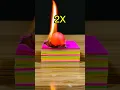 Download Lagu 1000°C RED HOT BALL vs colourful paper 👙😀 ! #experiment #scienceexperiment #ASMR