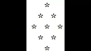 Java program of Diamond Shape pyramid printing